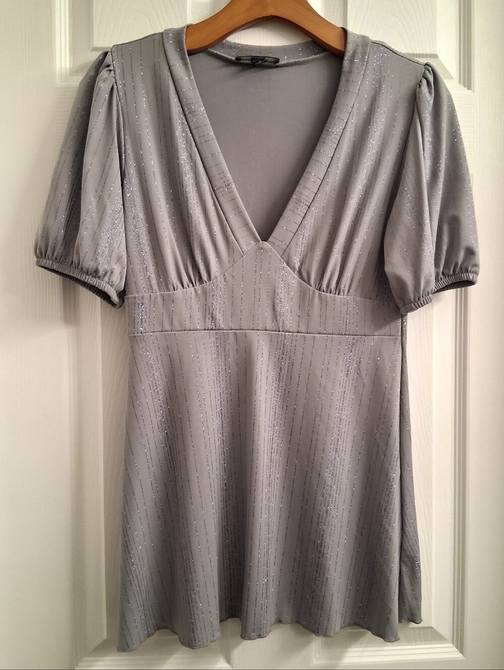 Vintage Y2K BCX Glitter Accent Blouse Medium